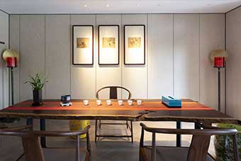 甘孜禅艺茶室空间