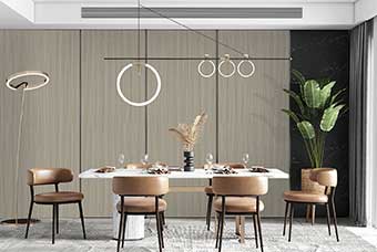 甘孜轻奢风格-餐厅