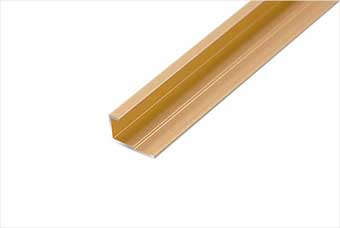 甘孜航空纤维墙咔铝合金边条（钛金氧化）