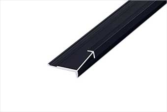 甘孜航空纤维墙咔铝合金阳角线（哑黑氧化）